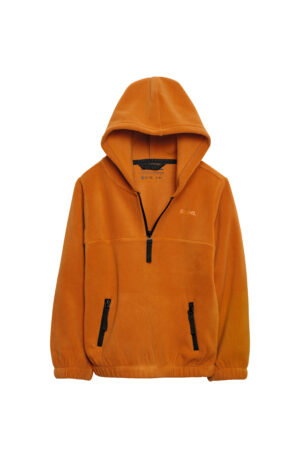 Hoodie Gr. 146-152 FLEECE KIDS Orange