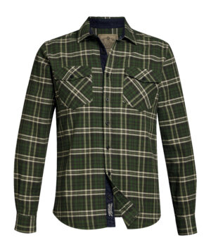 STIHL Hemd PLAID FLANNEL Grün Gr. XXXL