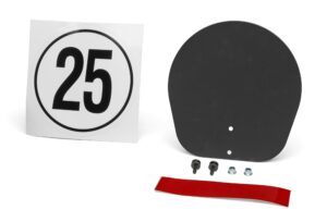 Warnschild max. Geschw. P500DX/HX