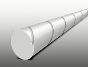 Mähfaden rund-leise Ø 2,4 mm x 253,0 m