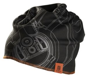 Xplorer Beanie Sägenmotiv schwarz