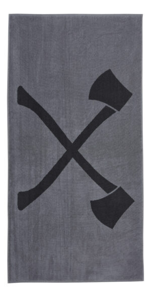 STIHL Duschtuch dunkelgrau/hellgrau