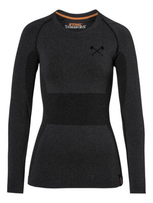 STIHL Langarmshirt Damen grau Gr XL