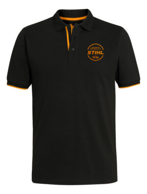 STIHL Poloshirt LOGO-CIRCLE schw Gr XXL
