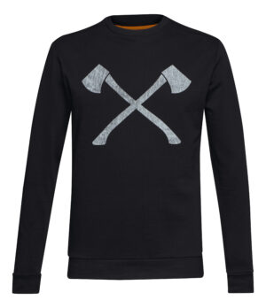 STIHL Sweatshirt AXE WOOD schwarz Gr XXL