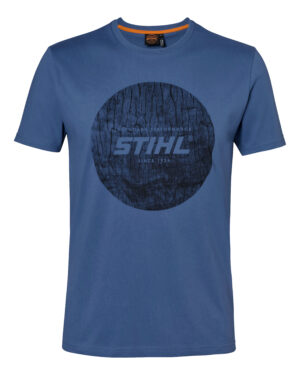 STIHL T-Shirt "WOOD CIRCLE" blau Gr XL