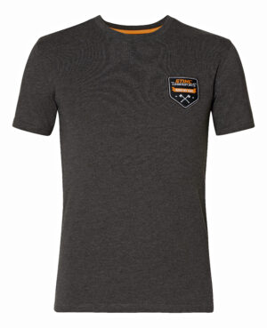 STIHL T-Shirt "KISS MY AXE" grau Gr XS