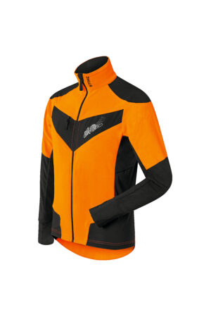 DYNAMIC, Fleecejacke Gr. XXL warnorange