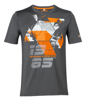 STIHL T-Shirt SZ S "athletic" dunkelgrau