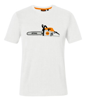 STIHL T-Shirt "Chainsaw" weiß Gr S