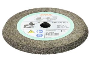 Stihl Schleifscheibe für USG HOS  original Stihl Schleifscheibe 120 x 12 x 8,0 mm für 1/4"; 3/8"; .325"; .404" Sägekette Tiefenbegrenzer